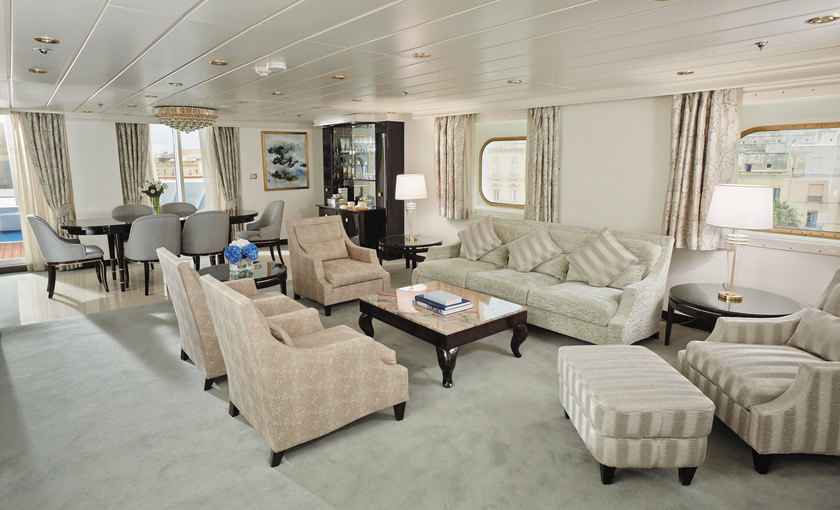 Master Suite luxe schip Mariner Regent Seven Seas