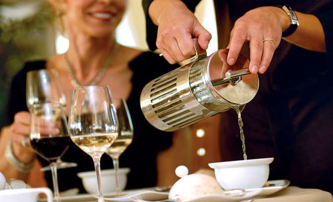 High Tea op Seabourn Odyssey cruiseschip