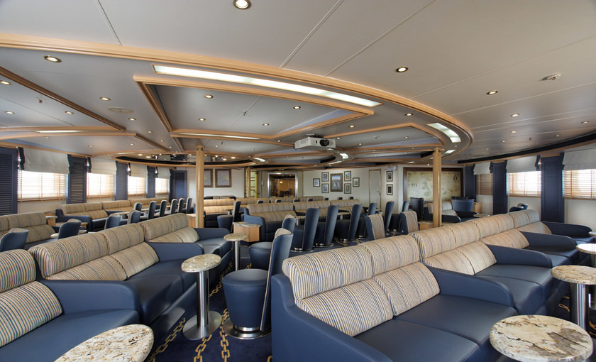 Lounge van Silverseas Gapalagos 