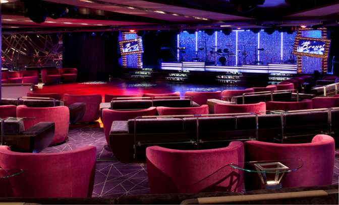 Theater aan boord van Seabourn Quest